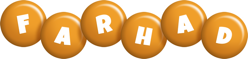 Farhad candy-orange logo