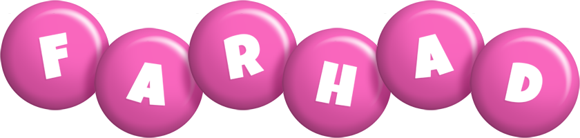 Farhad candy-pink logo