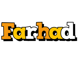 Farhad cartoon logo