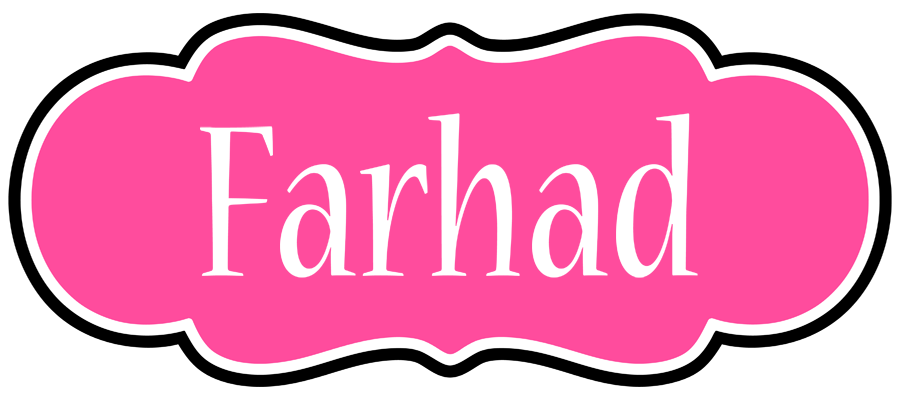 Farhad invitation logo