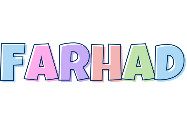 Farhad pastel logo