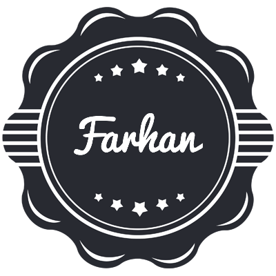 Farhan badge logo