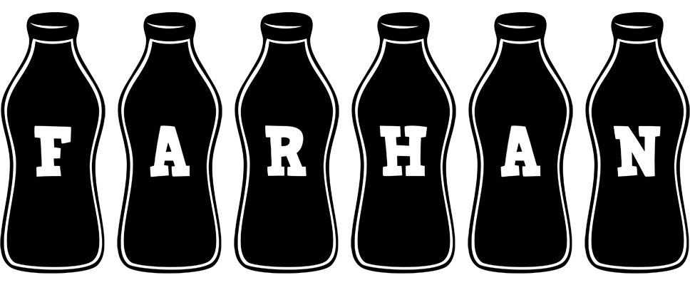 Farhan bottle logo