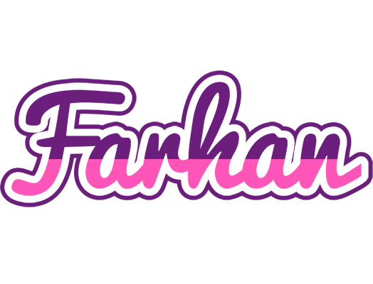 Farhan cheerful logo
