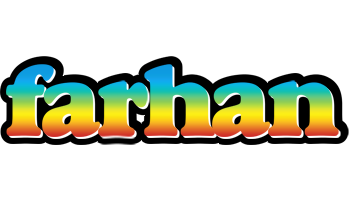 Farhan color logo