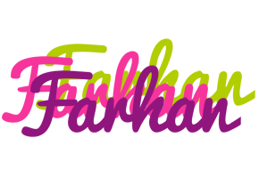 Farhan flowers logo