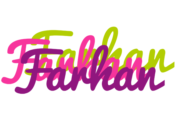 Farhan flowers logo