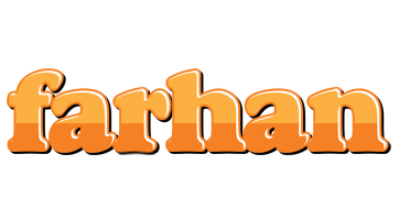 Farhan orange logo