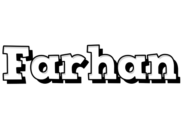 Farhan snowing logo