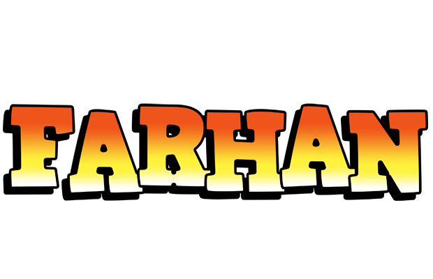Farhan sunset logo