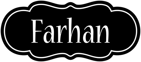 Farhan welcome logo