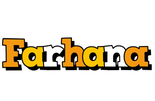 Farhana cartoon logo