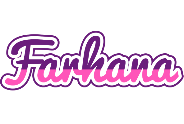 Farhana cheerful logo