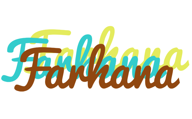 Farhana cupcake logo