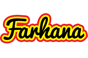 Farhana flaming logo