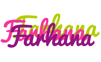 Farhana flowers logo