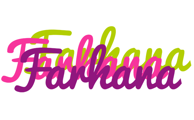 Farhana flowers logo