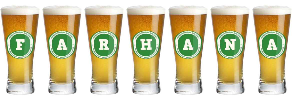 Farhana lager logo