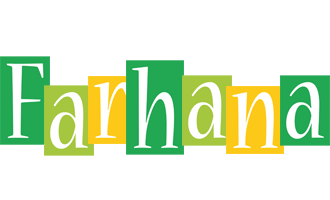 Farhana lemonade logo