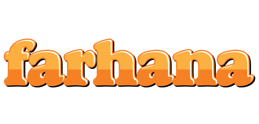 Farhana orange logo
