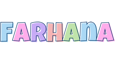 Farhana pastel logo