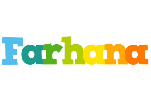 Farhana rainbows logo