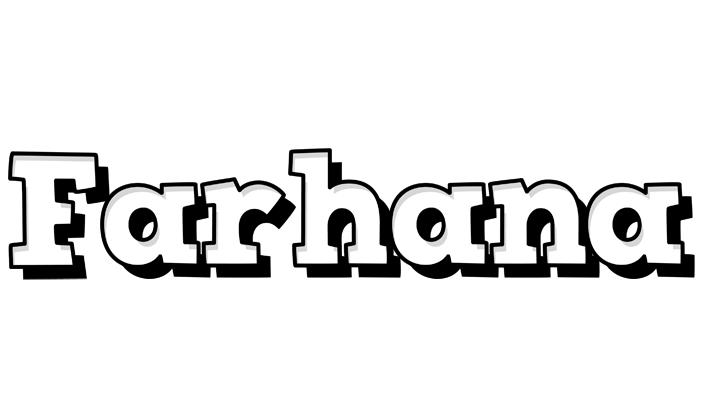 Farhana snowing logo