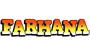 Farhana sunset logo