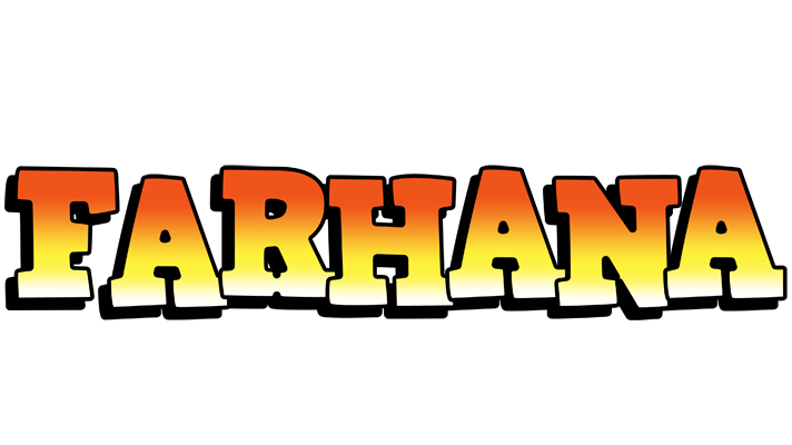 Farhana sunset logo