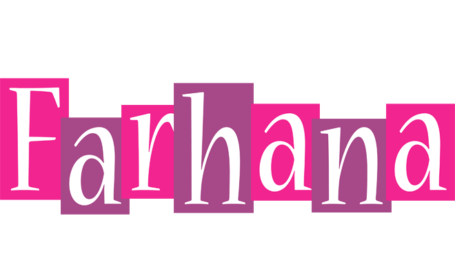 Farhana whine logo