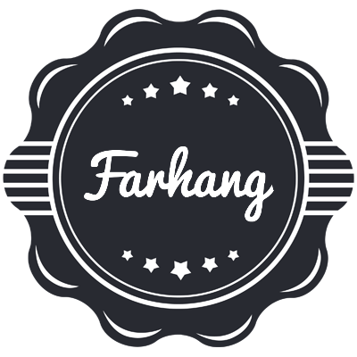 Farhang badge logo