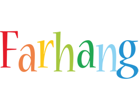 Farhang birthday logo