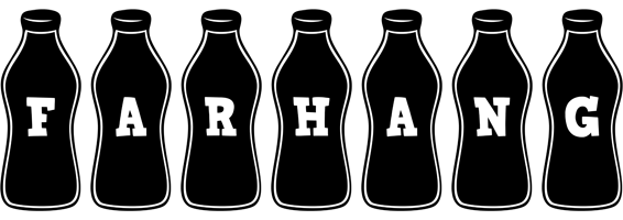 Farhang bottle logo