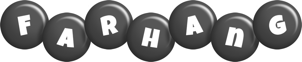 Farhang candy-black logo