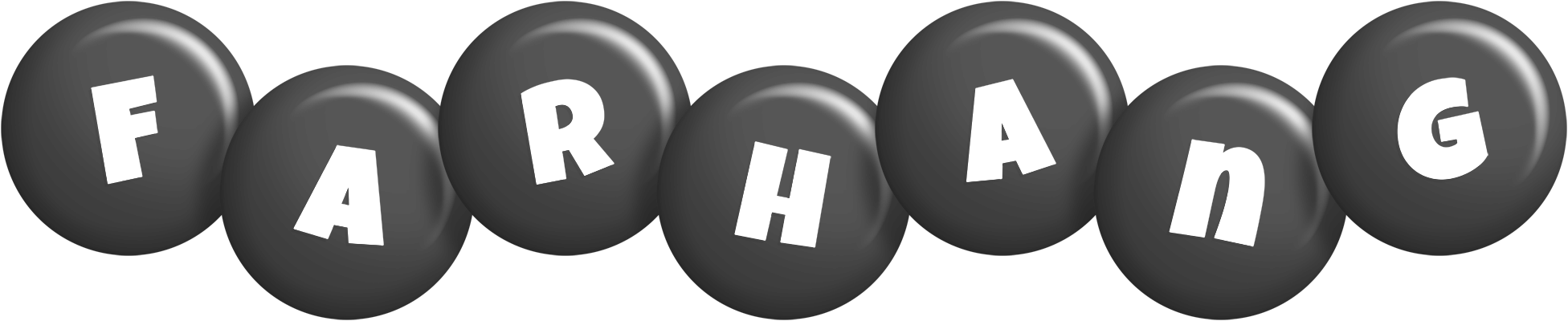 Farhang candy-black logo