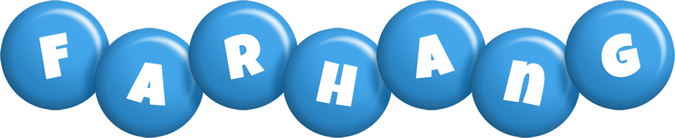 Farhang candy-blue logo