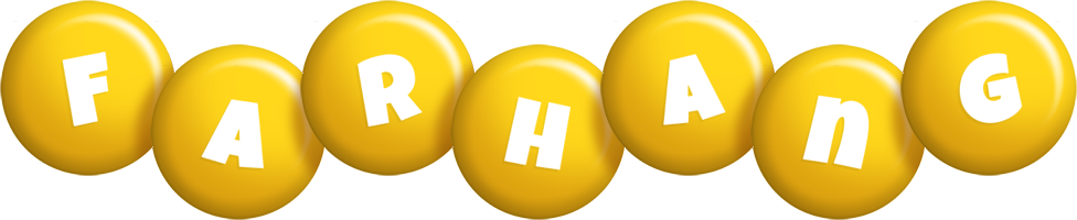 Farhang candy-yellow logo