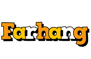 Farhang cartoon logo