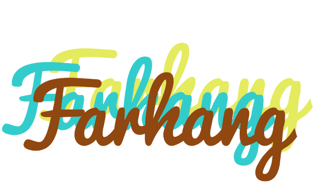 Farhang cupcake logo