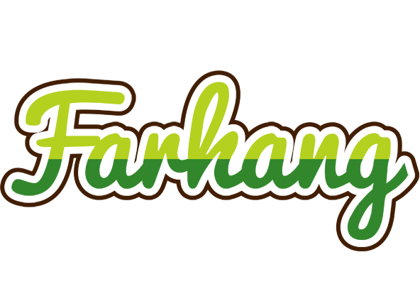 Farhang golfing logo