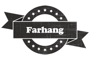 Farhang grunge logo