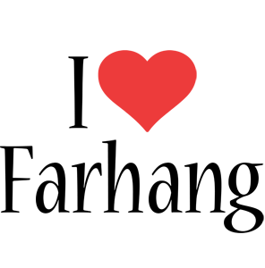 Farhang i-love logo