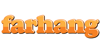 Farhang orange logo
