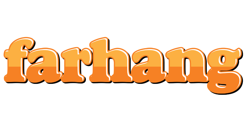 Farhang orange logo
