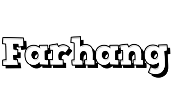 Farhang snowing logo