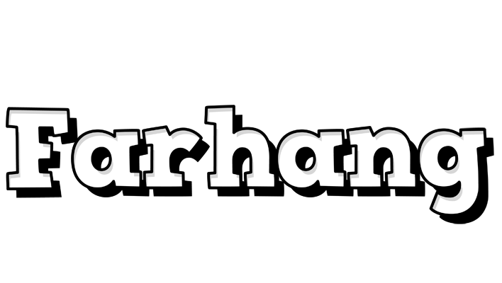 Farhang snowing logo