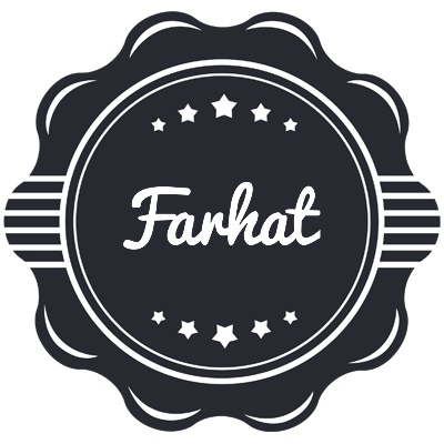 Farhat badge logo