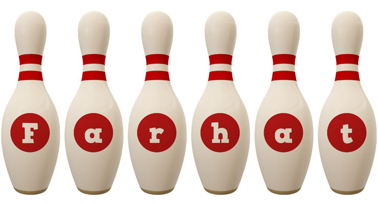 Farhat bowling-pin logo
