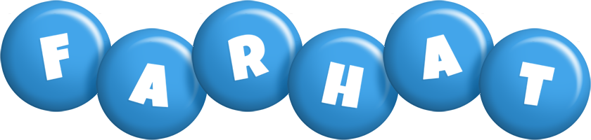 Farhat candy-blue logo