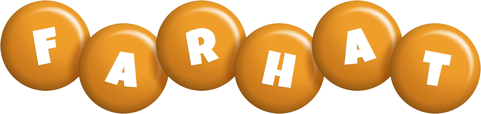 Farhat candy-orange logo